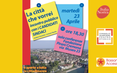 La città che vorrei – incontro con i candidati